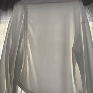 SHEIN White Long Sleeve Top